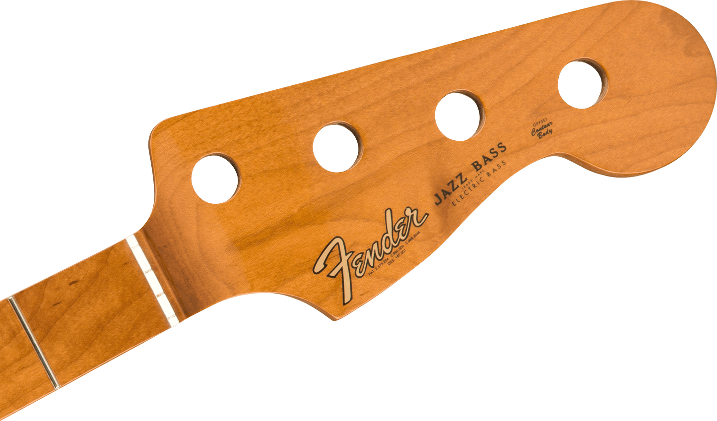 Roasted Maple Vintera® '60's Jazz Bass® Neck, 20 Vintage Frets, 7.25", "C" Shape