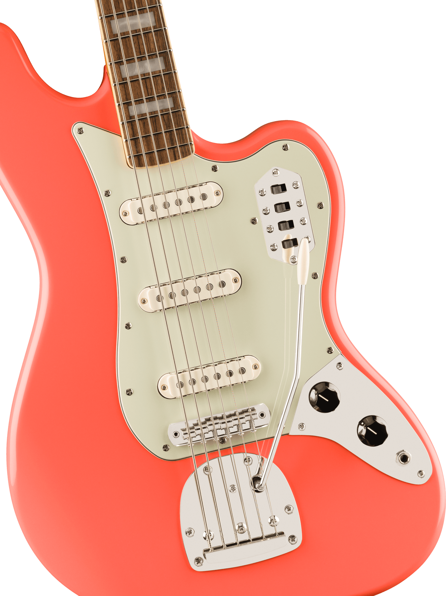 Limited Edition Classic Vibe™ Bass VI, Mint Pickguard, Tahitian Coral