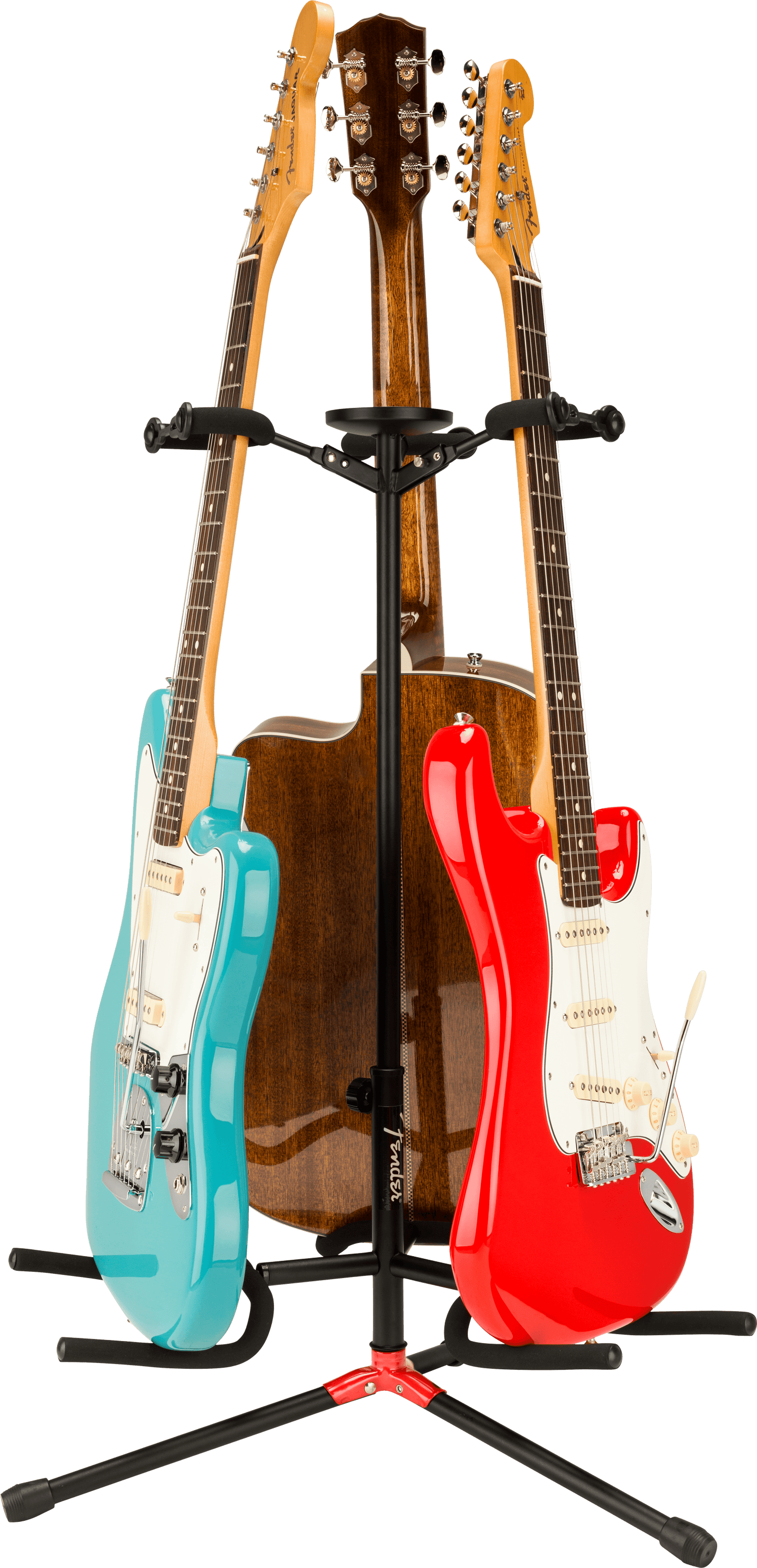 Adjustable Triple Cradle Guitar Stand