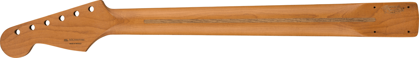 Roasted Maple Vintera® Mod 50's Stratocaster® Neck, 21 Medium Jumbo Frets, 9.5", "V" Shape