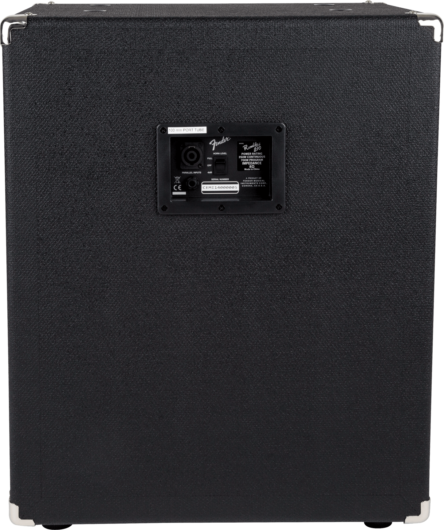 Rumble™ 210 Cabinet, Black