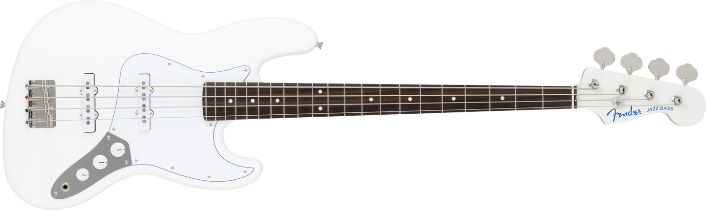 Made in Japan Limited Hybrid II Jazz Bass®, Blanc
